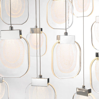 Paget LED Chandelier in Detail.