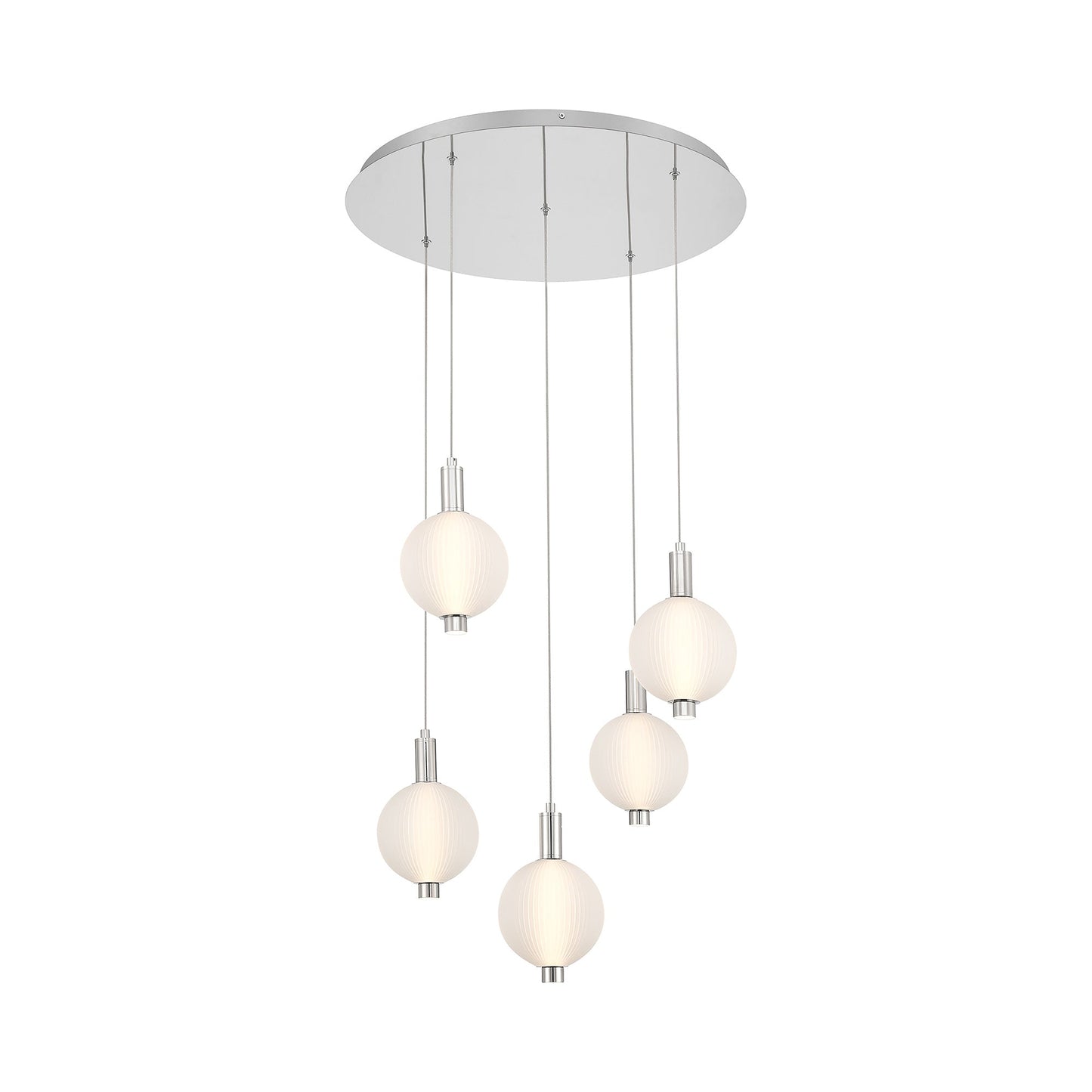 Palmas LED Chandelier in Detail.