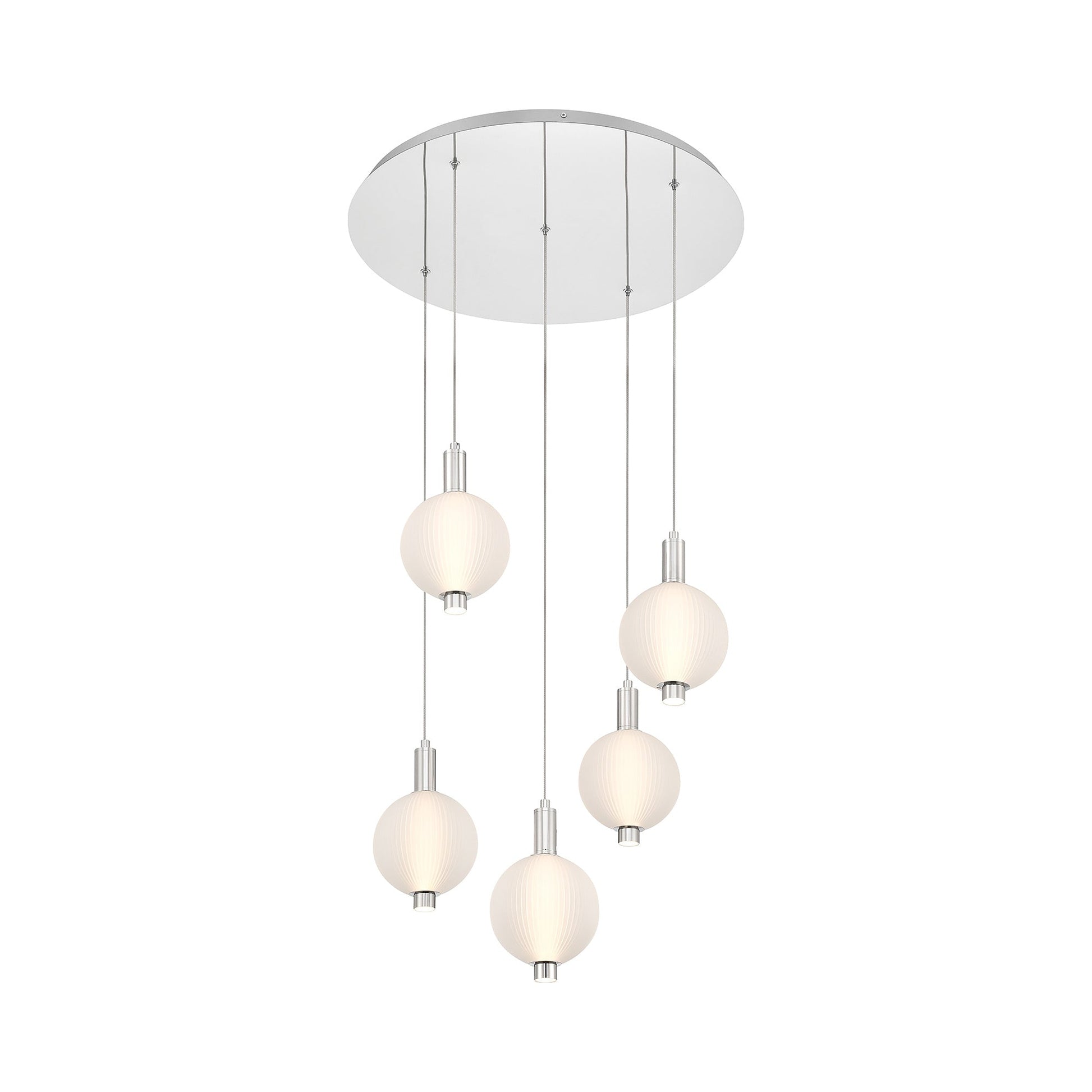 Palmas LED Chandelier in Detail.