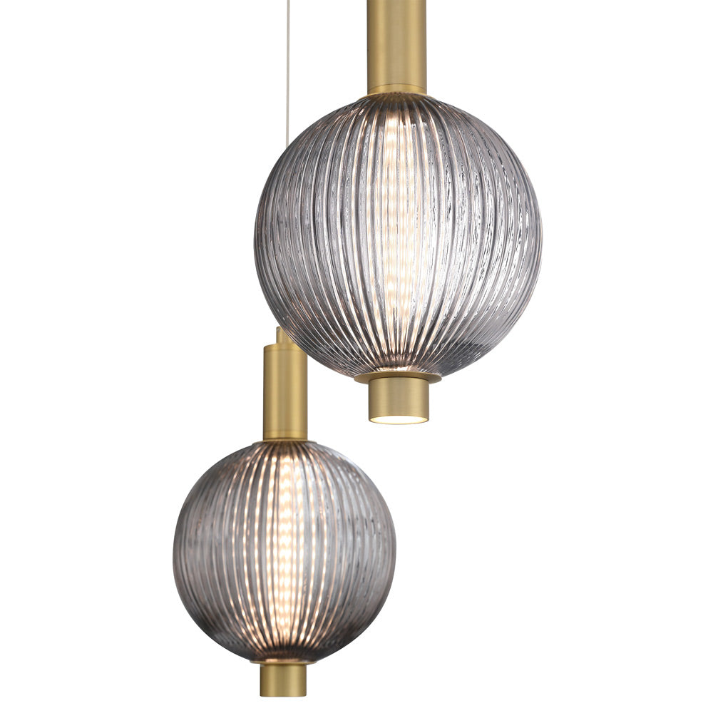 Palmas LED Chandelier in Detail.