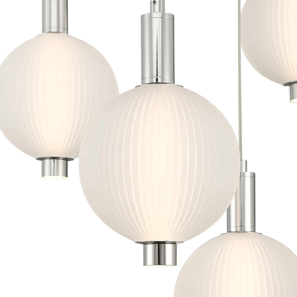 Palmas LED Chandelier in Detail.