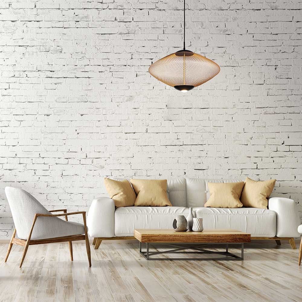 Park LED Pendant Light in living room.