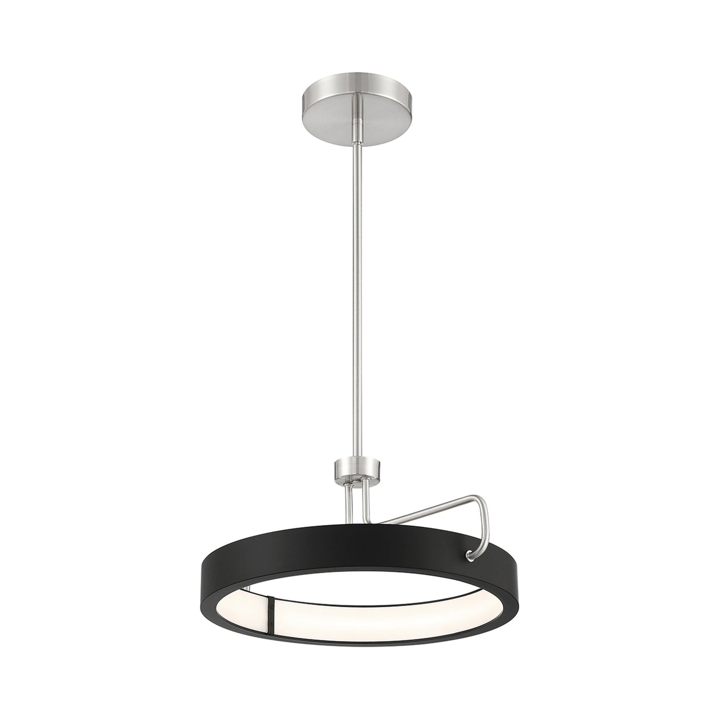Pemberton LED Pendant Light in Satin Nickel (Small).