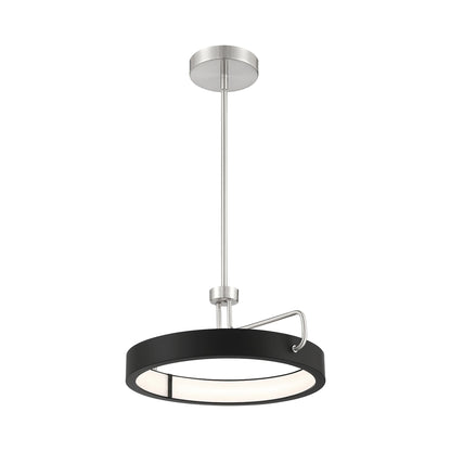 Pemberton LED Pendant Light in Satin Nickel (Small).
