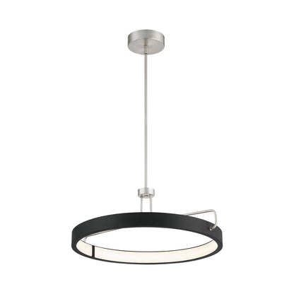 Pemberton LED Pendant Light in Satin Nickel (Large).
