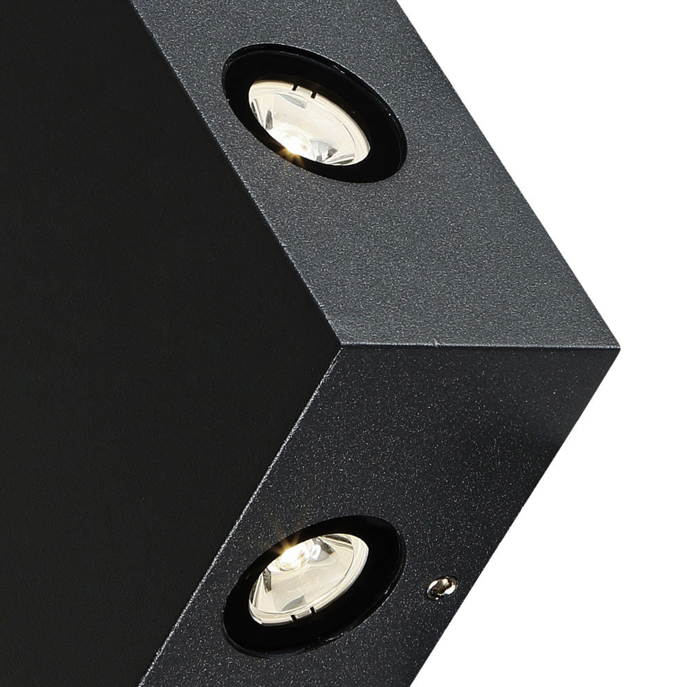 Pike Outdoor LED Wall Light in Detail.