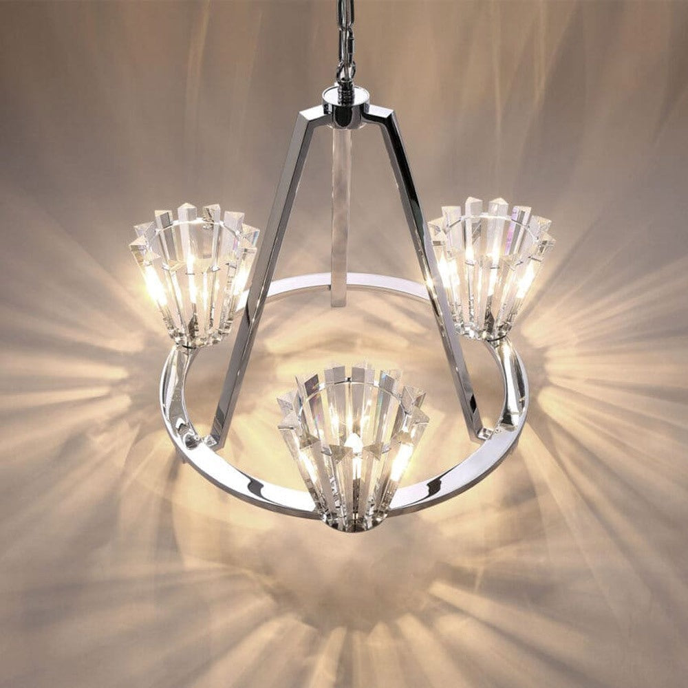 Ricca Chandelier in Detail.