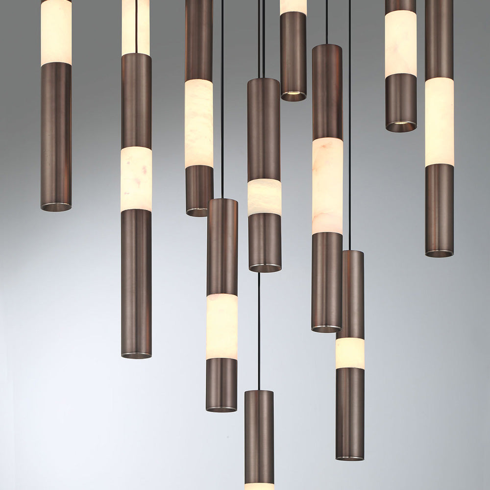 Ronda LED Chandelier in Detail.