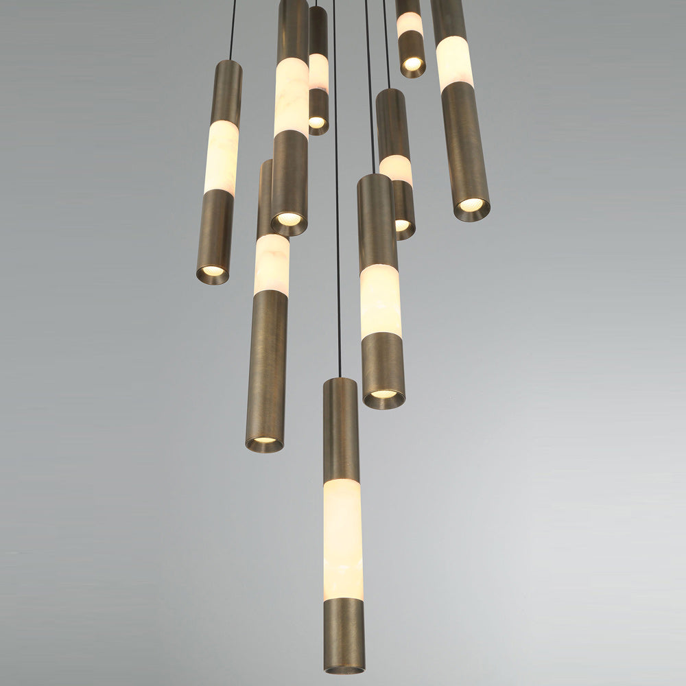 Ronda LED Chandelier in Detail.