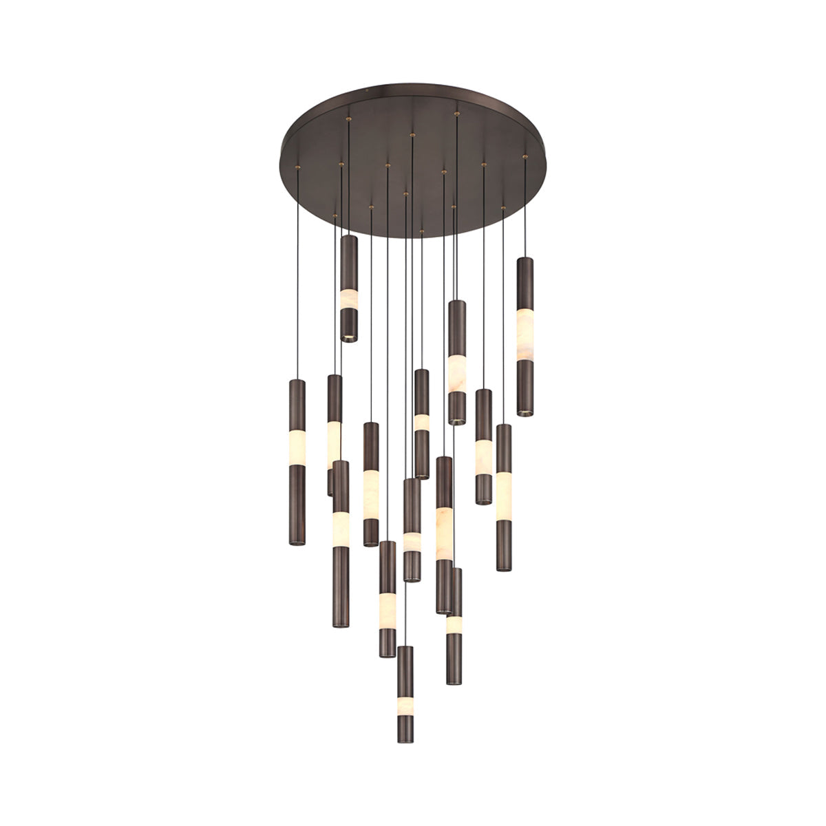 Ronda LED Chandelier in Detail.