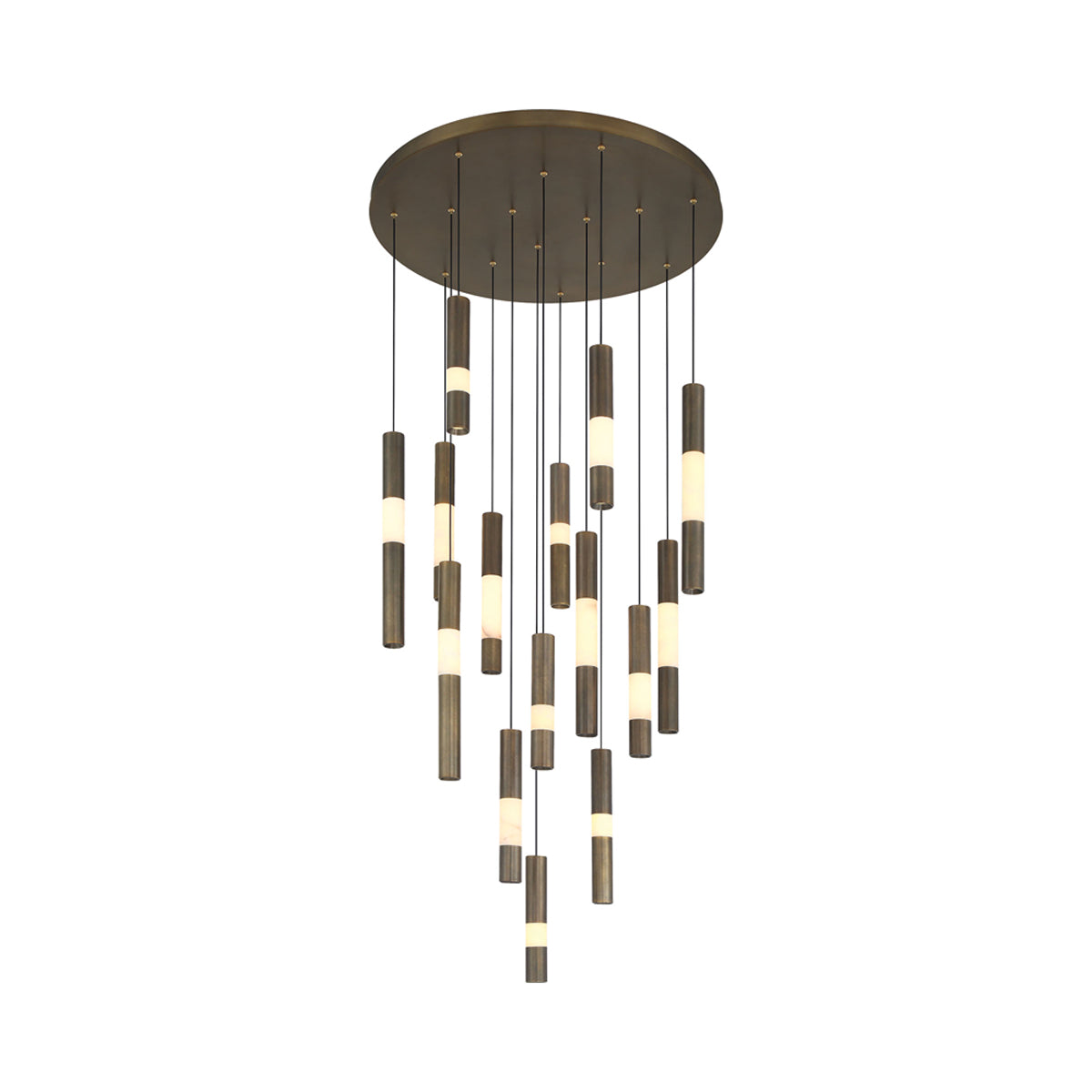 Ronda LED Chandelier in Detail.