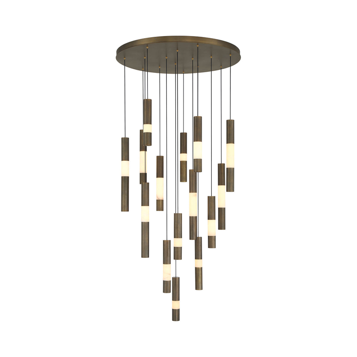 Ronda LED Chandelier in Detail.