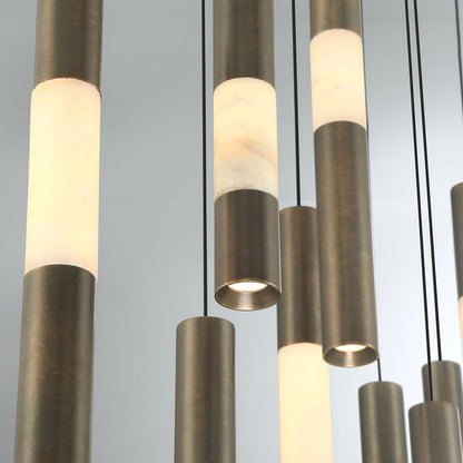 Ronda Linear LED Chandelier in Detail.