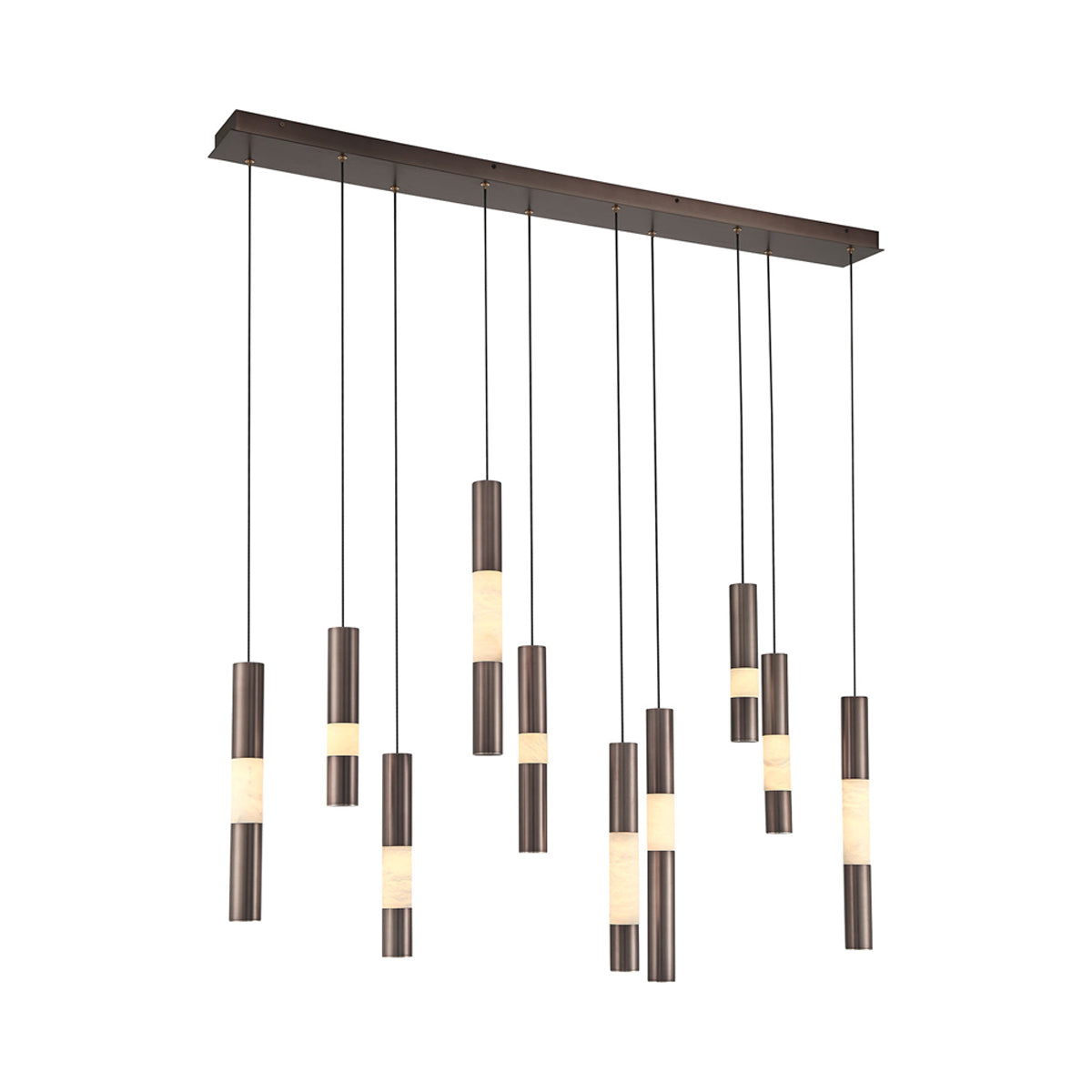 Ronda Linear LED Chandelier in Detail.