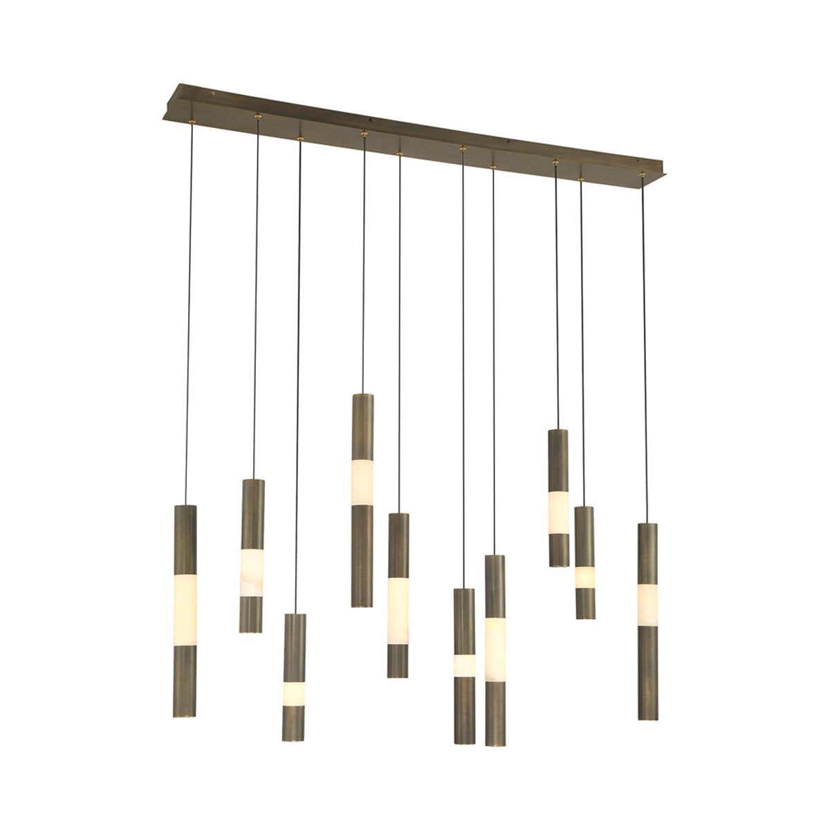 Ronda Linear LED Chandelier in Detail.