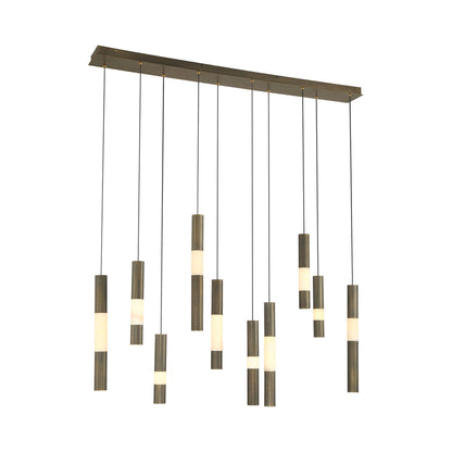 Ronda Linear LED Chandelier in Detail.