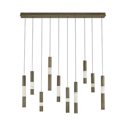 Ronda Linear LED Chandelier in Detail.