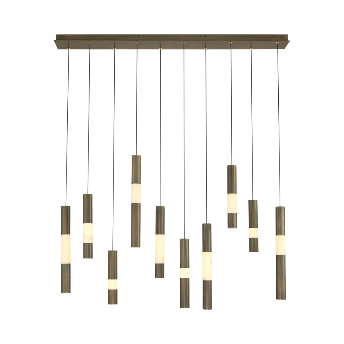 Ronda Linear LED Chandelier in Detail.
