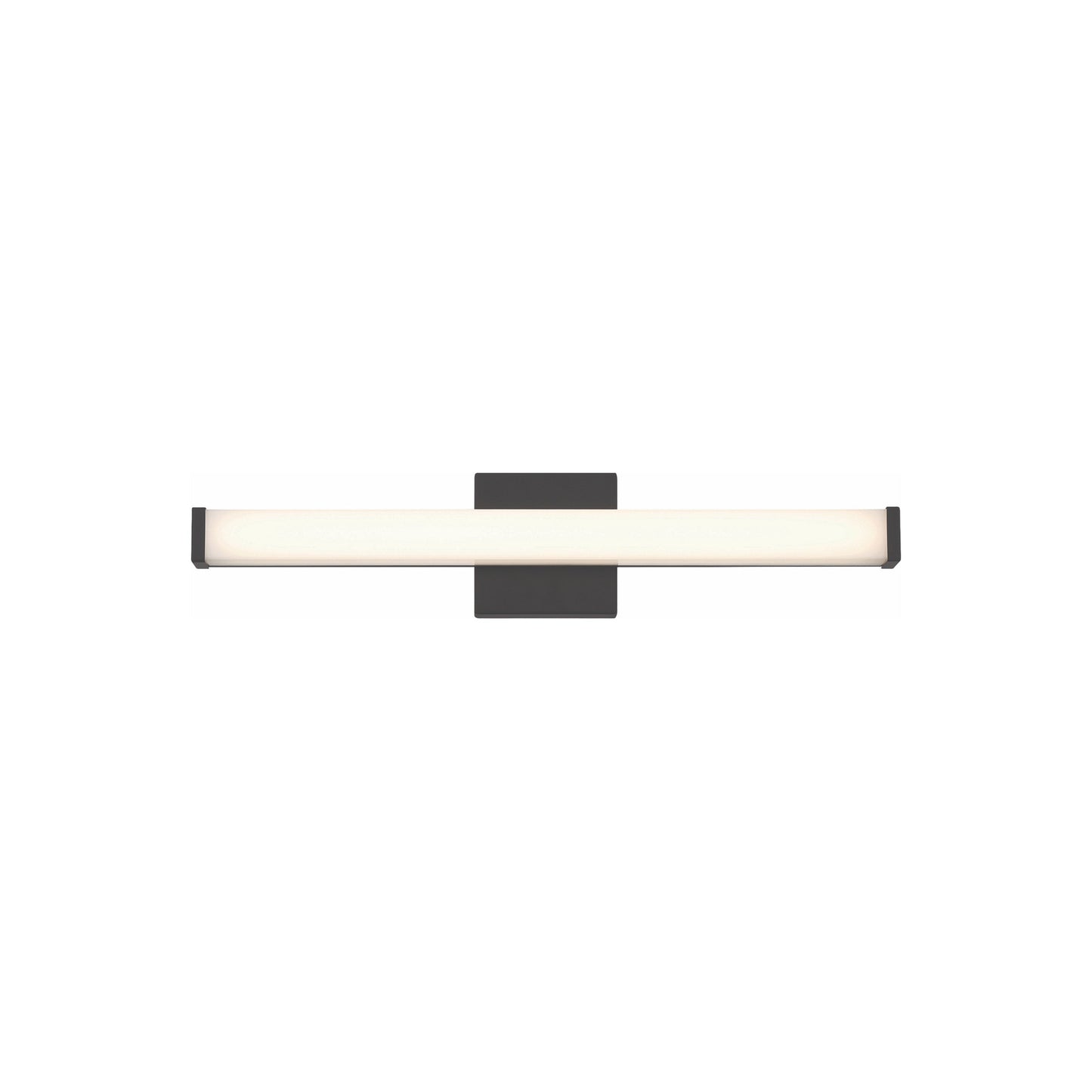 Ronning LED Bath Vanity Light in Black (24-Inch).