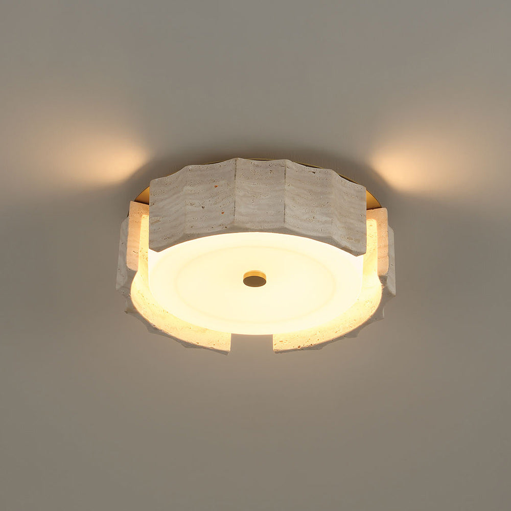 Roslington LED Flush Mount Ceiling Light in Detail.