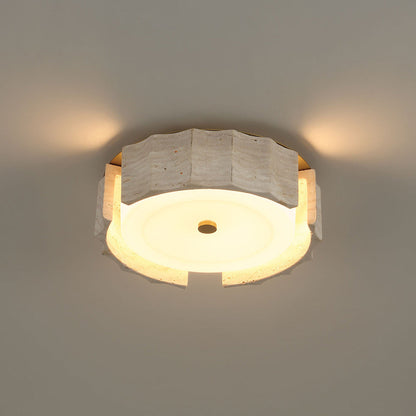 Roslington LED Flush Mount Ceiling Light in Detail.