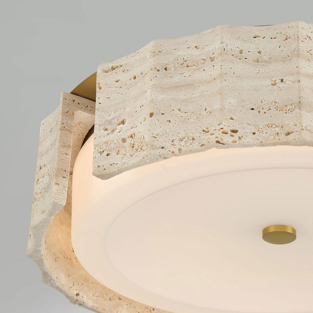 Roslington LED Flush Mount Ceiling Light in Detail.