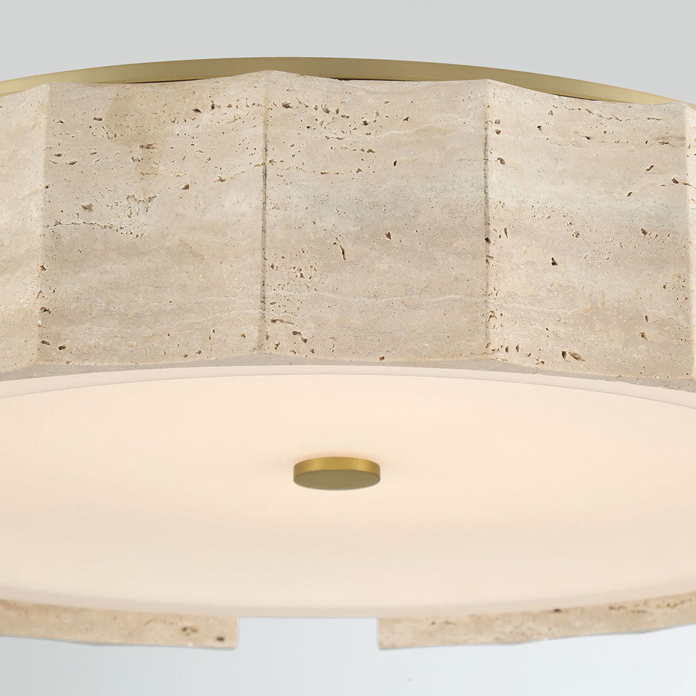 Roslington LED Flush Mount Ceiling Light in Detail.