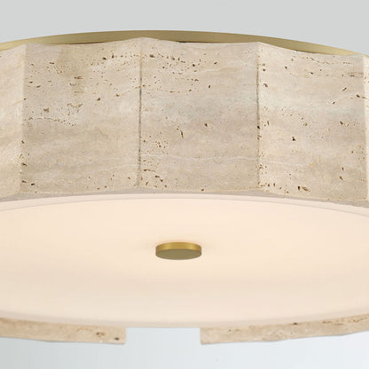 Roslington LED Flush Mount Ceiling Light in Detail.