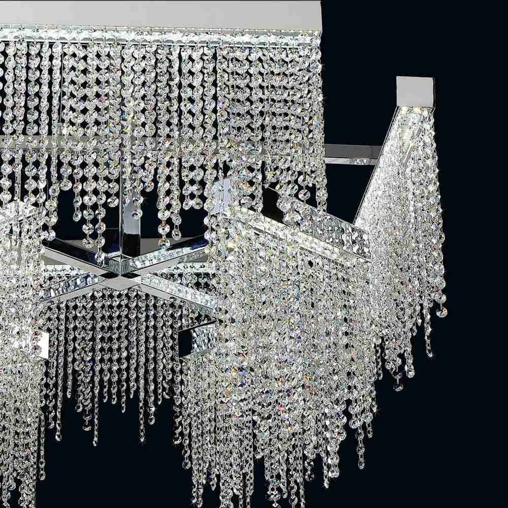 Rossi LED Chandelier in Detail.
