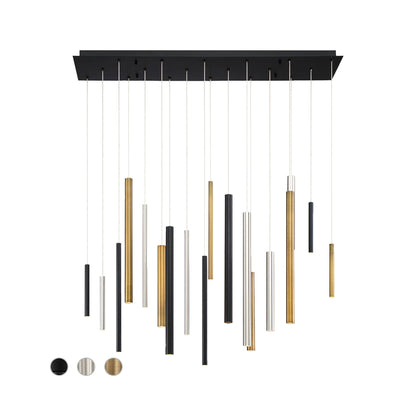 Santana LED Chandelier in Mixed (18-Light).