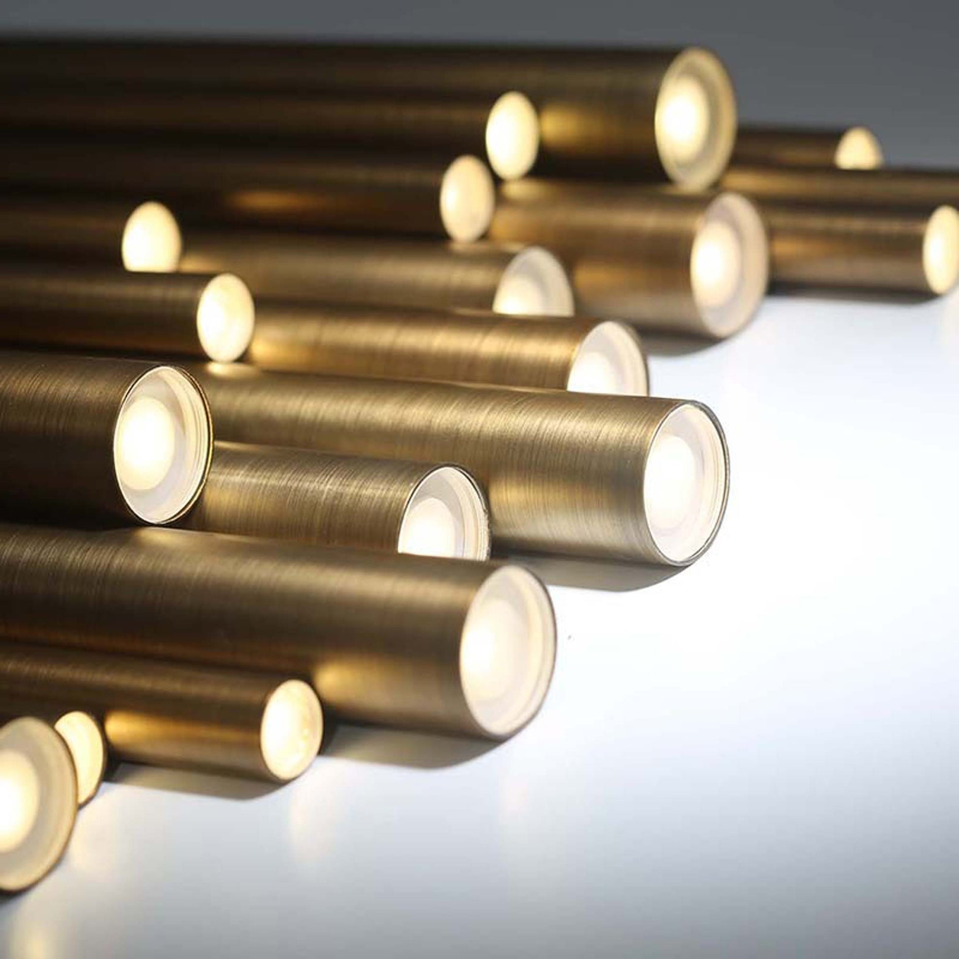 Santana LED Multi Light Chandelier in Detail.