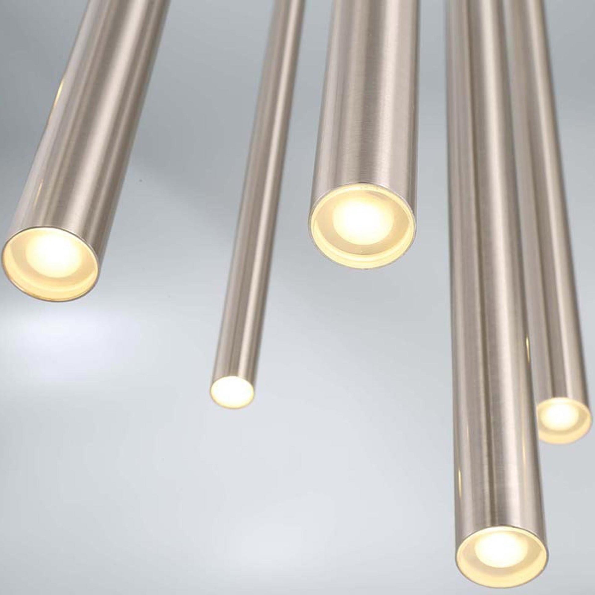 Santana LED Multi Light Chandelier in Detail.