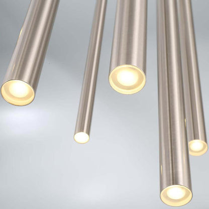 Santana LED Multi Light Chandelier in Detail.