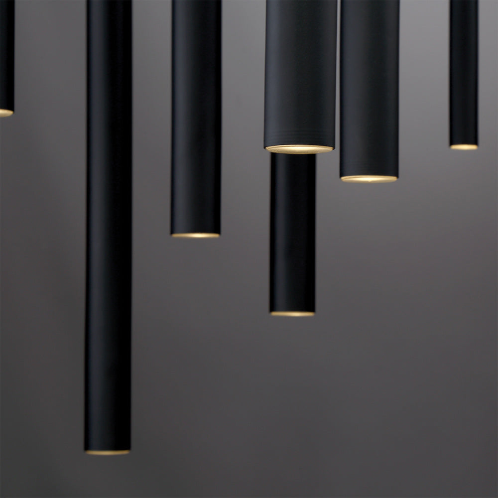 Santana LED Multi Light Chandelier in Detail.