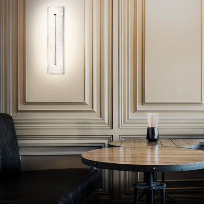 Santi LED Vanity Wall Light in living room.