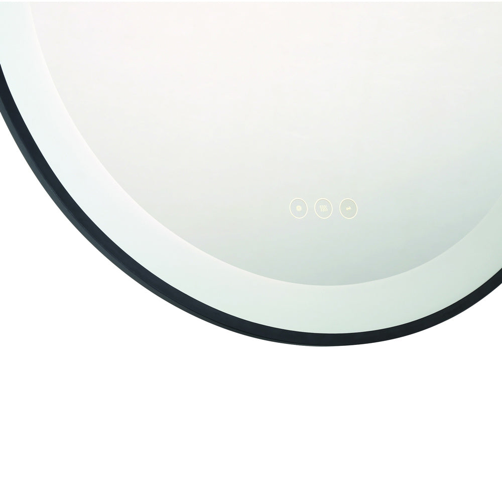 Sara LED Wall Mirror in Detail.