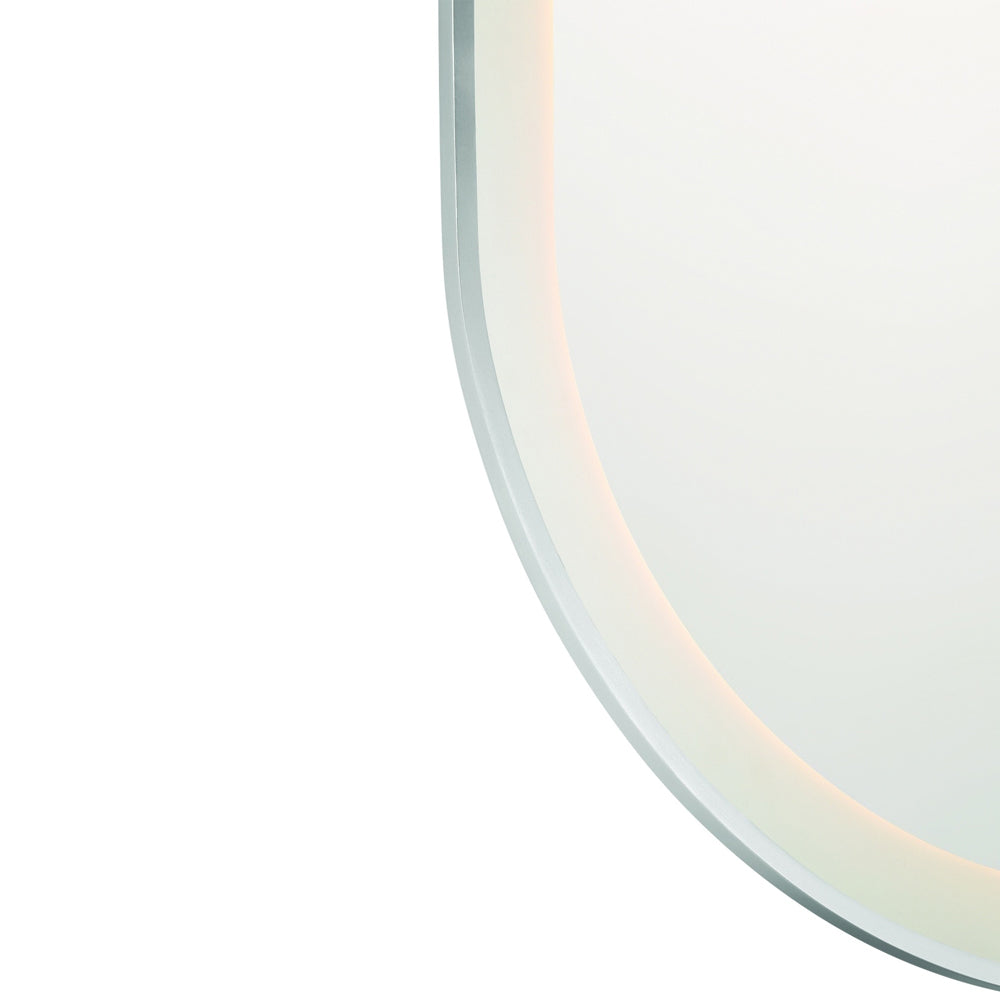 Sara LED Wall Mirror in Detail.