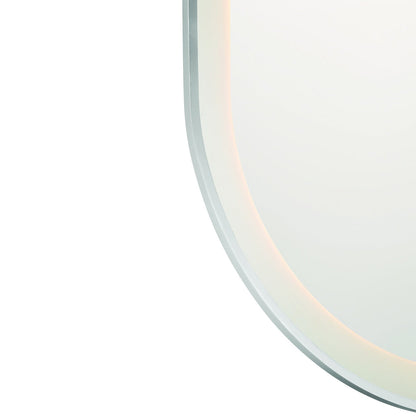 Sara LED Wall Mirror in Detail.