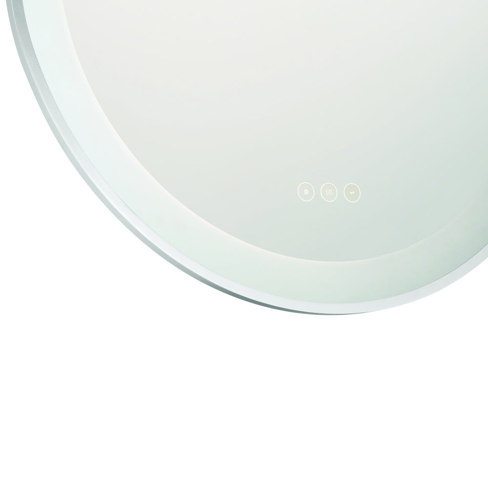 Sara LED Wall Mirror in Detail.