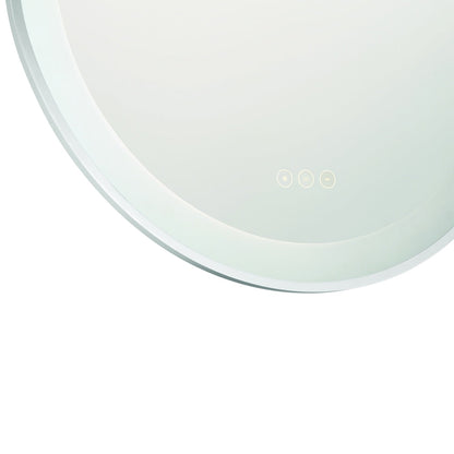 Sara LED Wall Mirror in Detail.