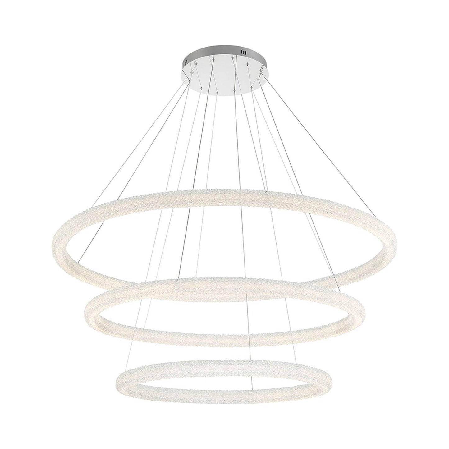 Sassi LED Multi Light Chandelier (3-Light).