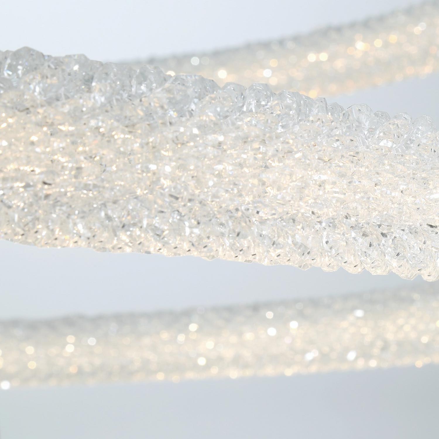 Sassi LED Multi Light Chandelier in Detail.