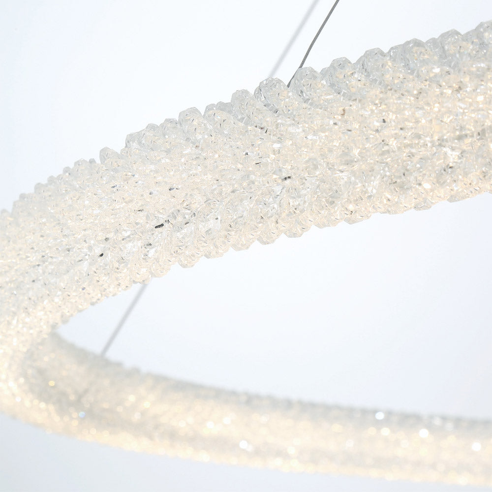 Sassi LED Multi Light Chandelier in Detail.