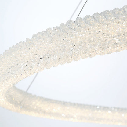 Sassi LED Multi Light Chandelier in Detail.