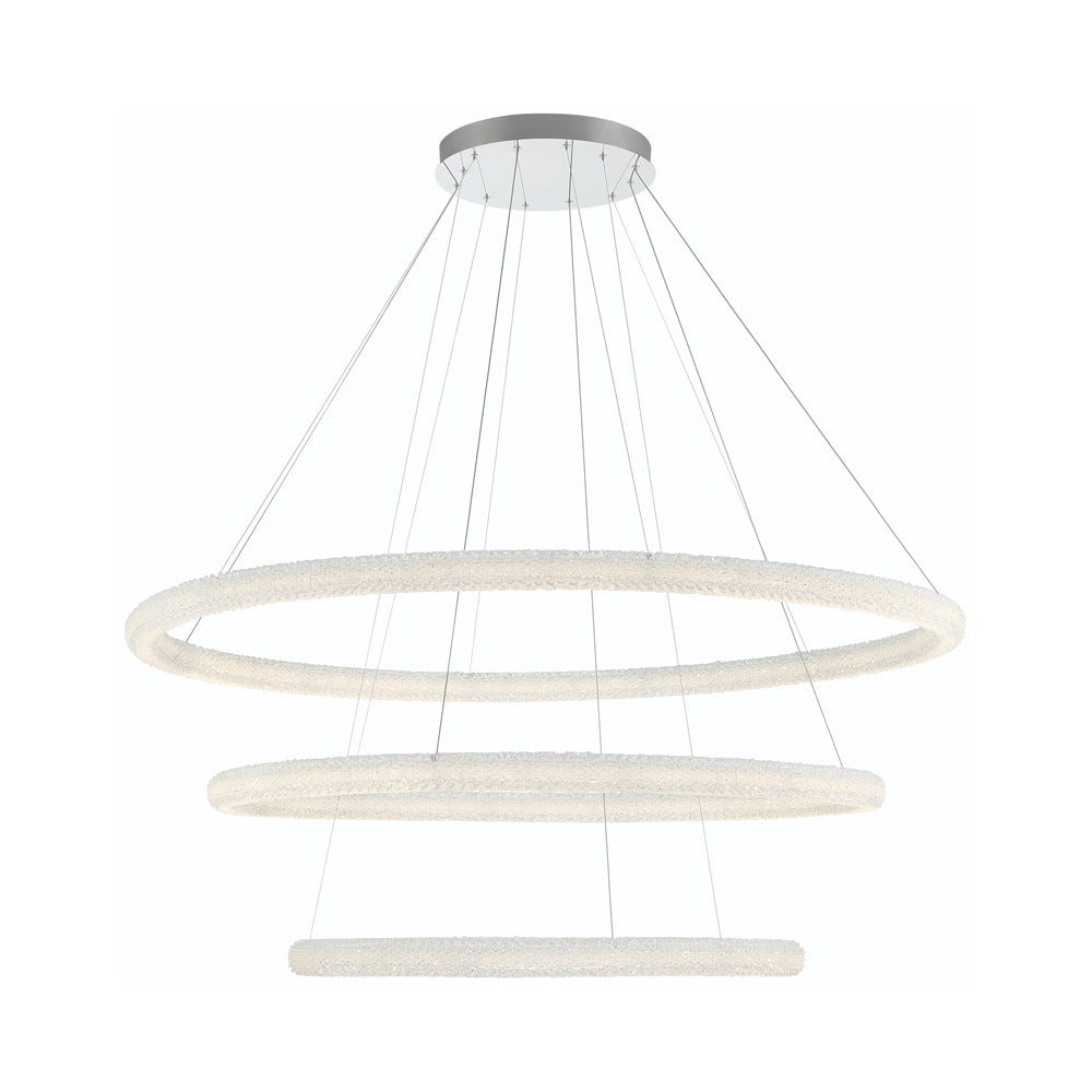 Sassi LED Multi Light Chandelier in Detail.