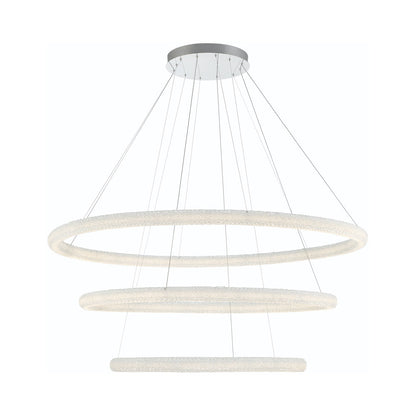 Sassi LED Multi Light Chandelier in Detail.