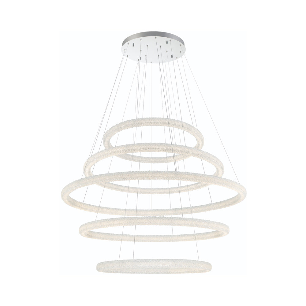 Sassi LED Multi Light Chandelier in Detail.