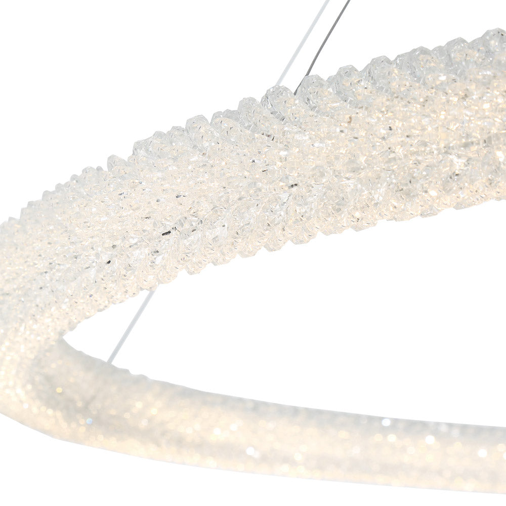 Sassi LED Multi Light Chandelier in Detail.