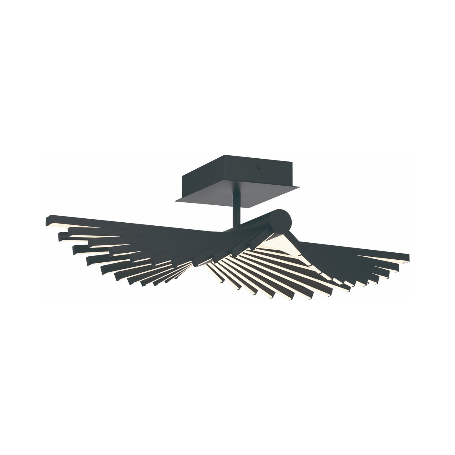Seraph LED Semi Flush Mount Ceiling Light in Detail.