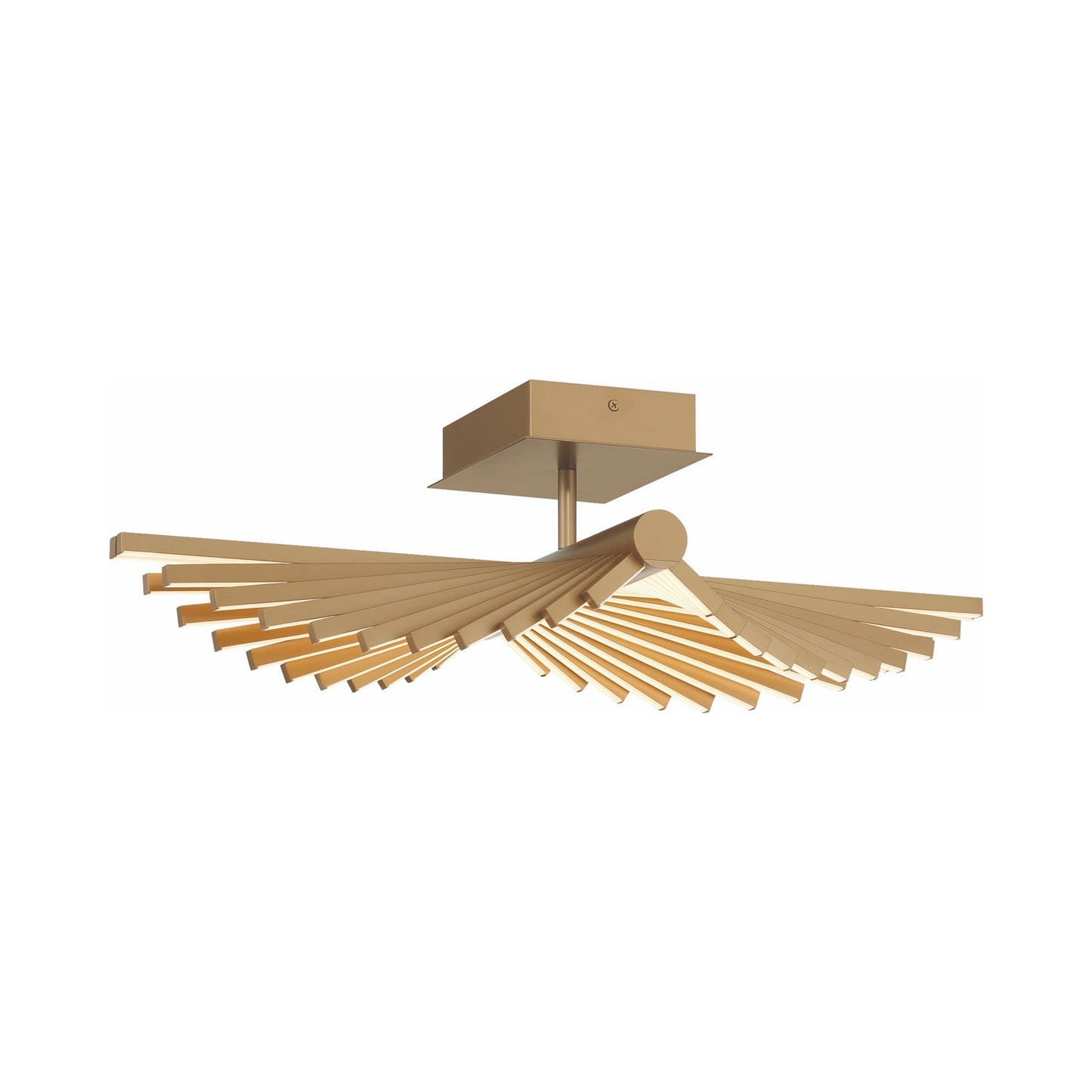 Seraph LED Semi Flush Mount Ceiling Light in Detail.